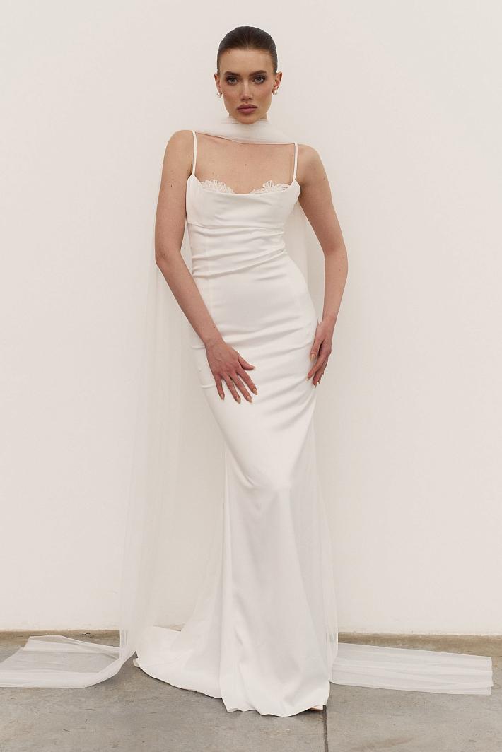 Свадебное платье рыбка #8603