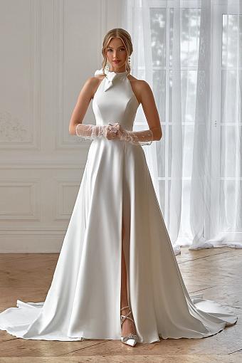 Свадебное платье а-силуэта #3526