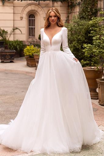 Свадебное платье для венчания в церкви #3055