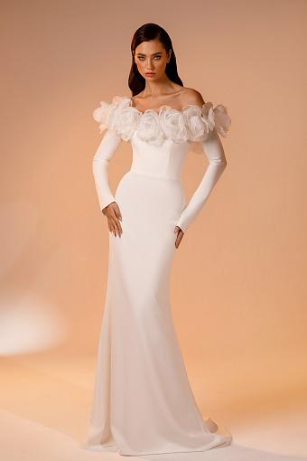 Дорогое элитное свадебное платье #5190