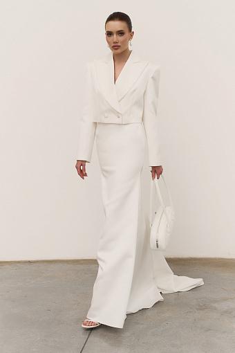 Свадебное платье с длинным рукавом #1115