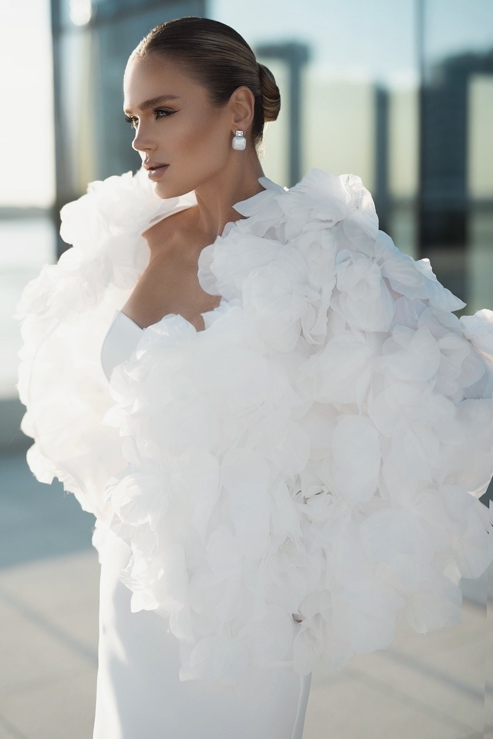 Свадебные пальто 8111-v