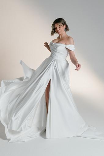 Свадебное платье для полной девушки #9634