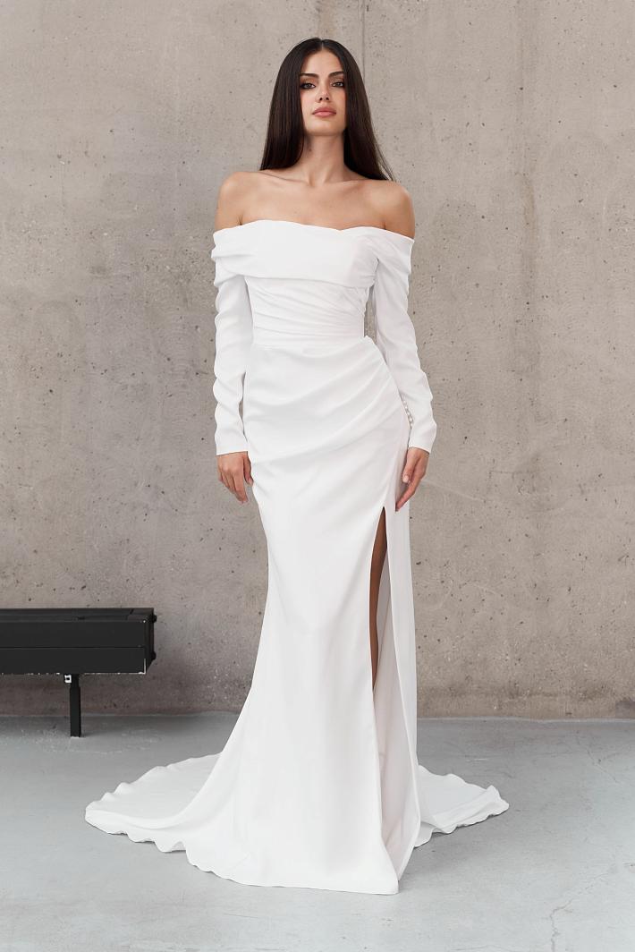 Свадебное платье рыбка #7943