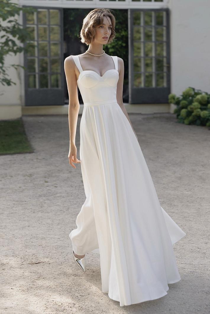 Свадебное платье для беременной невесты #1027