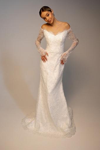 Кружевное свадебное платье рыбка (русалка) #5252