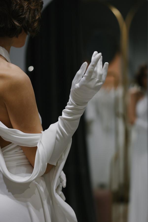 Свадебные перчатки 30032