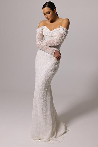 Кружевное свадебное платье #9670
