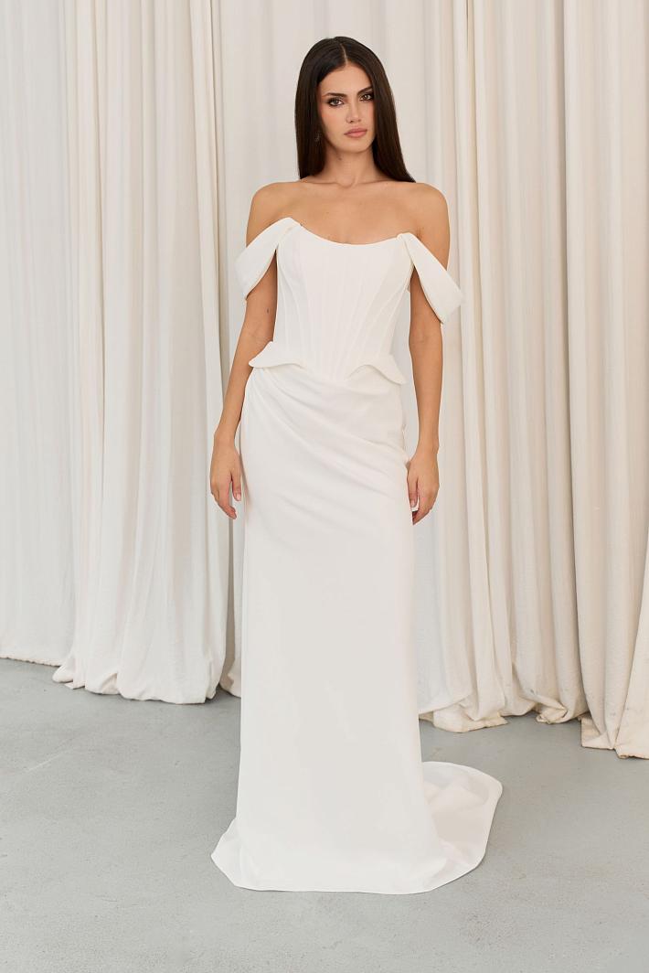 Свадебное платье рыбка #7976