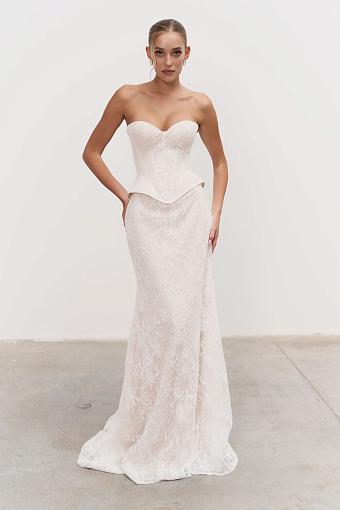 Оригинальное эксклюзивное свадебное платье #9775