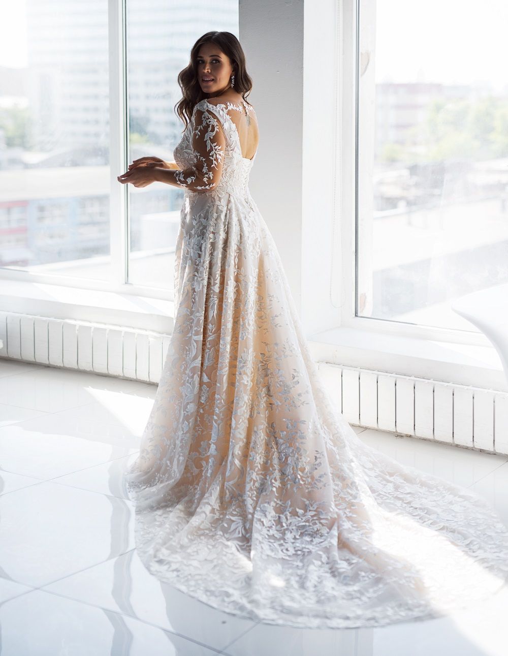 Свадебное платье #7330