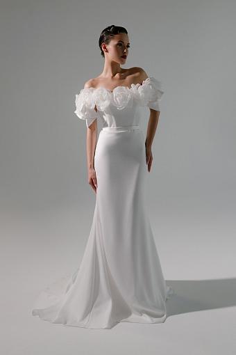 Белое свадебное платье #2672