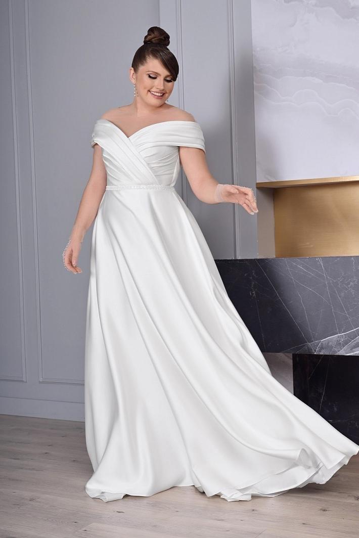 Недорогое свадебное платье #2655