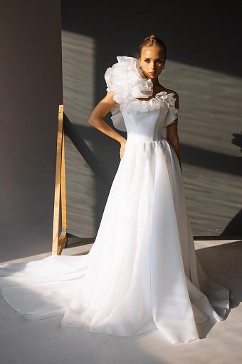 Оригинальное эксклюзивное свадебное платье #9622