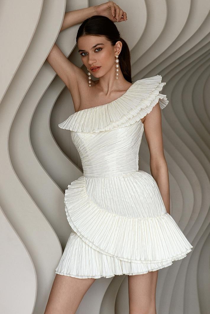 Недорогое свадебное платье #7696