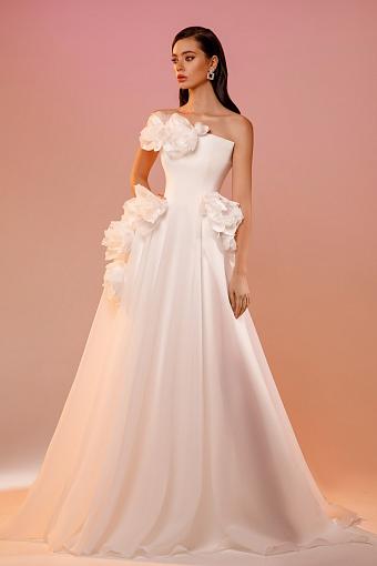 Свадебное платье а-силуэта #5199