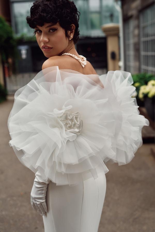 Свадебные перчатки 2412-r