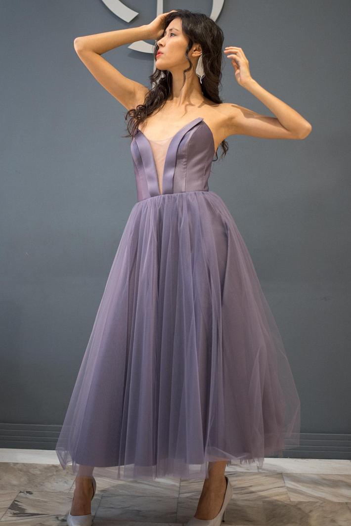 Пышное платье на выпускной 11 класса #1034