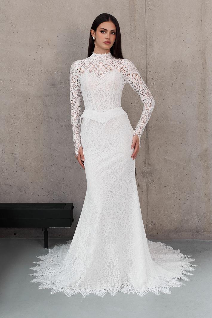 Свадебное платье рыбка #2175