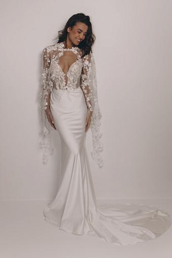 Свадебное платье с открытой спиной #8623